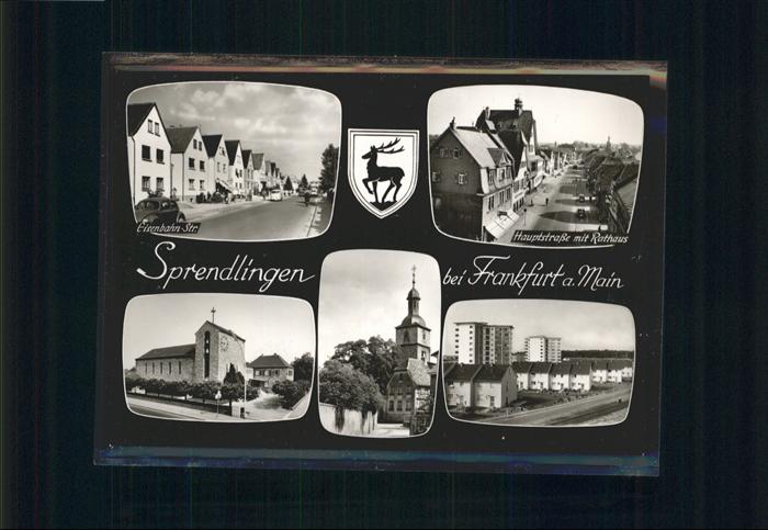 Sprendlingen Dreieich Eisenbahnstraße
Hauptstraße
Kirche