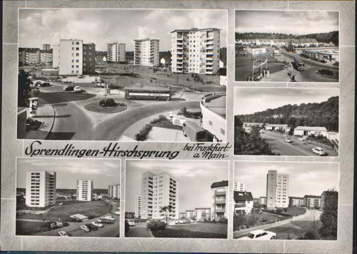 Sprendlingen  Dreieich Wohnstadt Hirschsprung