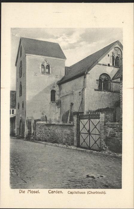 Karden Carden Churbisch die Mosel