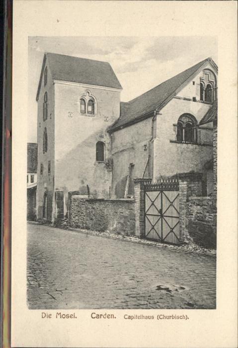 Karden Carden Churbisch die Mosel