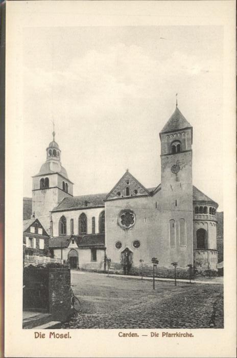 Karden Carden Pfaarkirche Mosel
