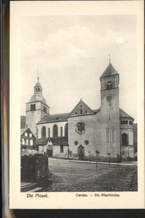 Karden Carden Pfaarkirche Mosel