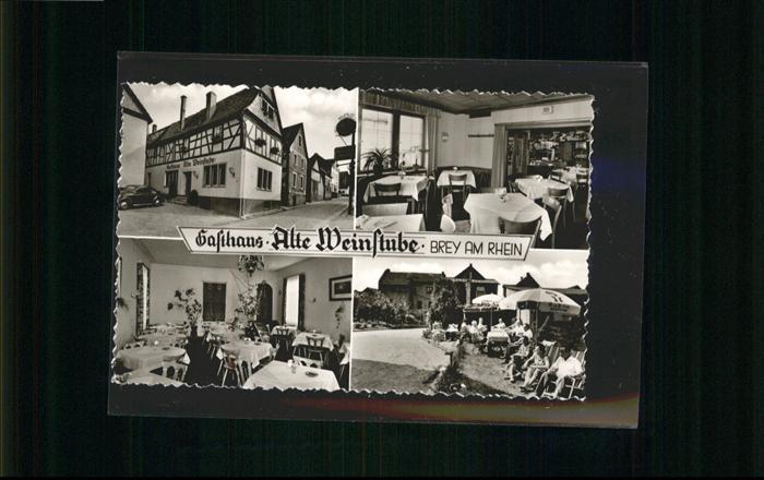 Brey am Rhein Gasthaus Alte Weinstube