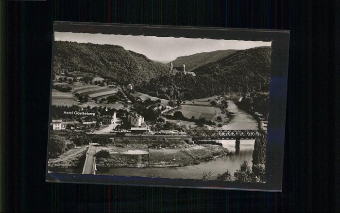 Obernhof Lahn Gasthof Goetheberg Bes. Franz Friedrich