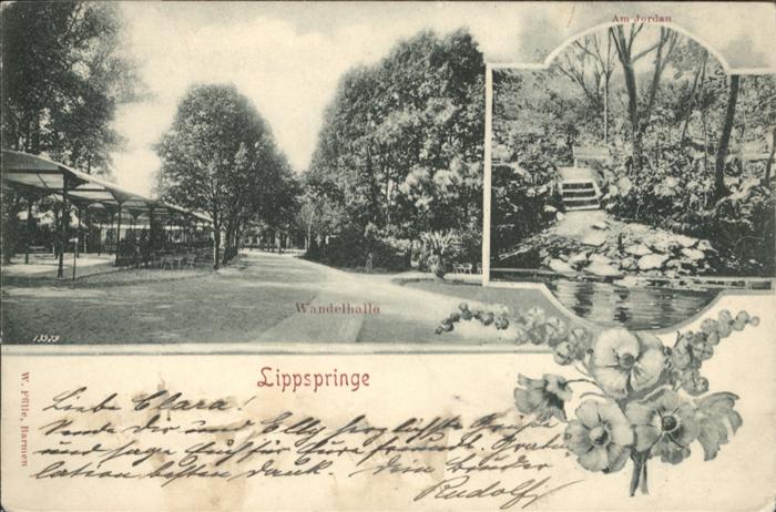 Bad Lippspringe Wandelhalle Quelle