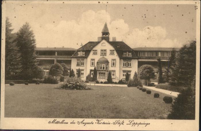 Bad Lippspringe Mittelbau August Victoria Stift