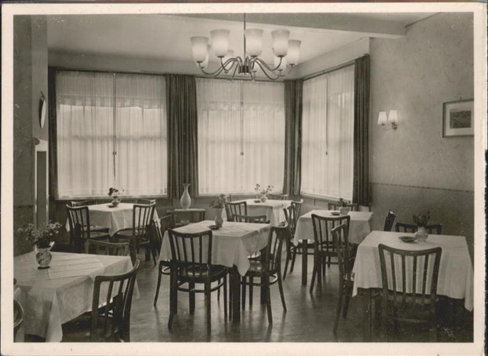 Nassau Lahn Pension Esser Gastraum