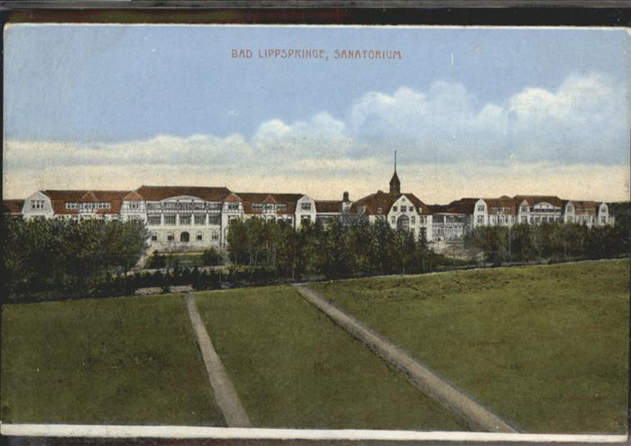 Bad Lippspringe Sanatorium