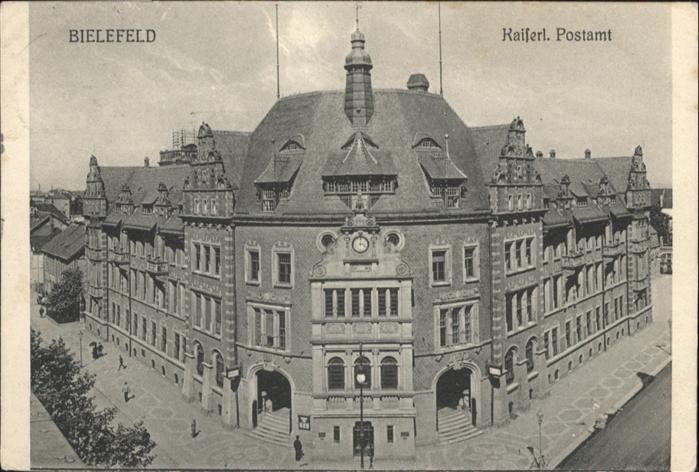 BIELEFELD CITY Kaiserl. Postamt