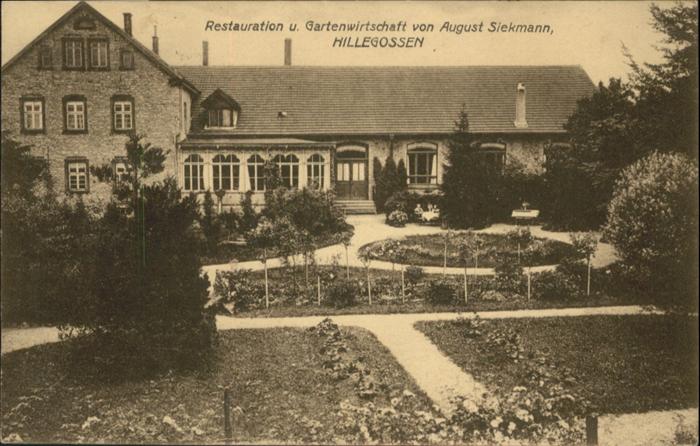 Hillegossen Restauration August Siekmann