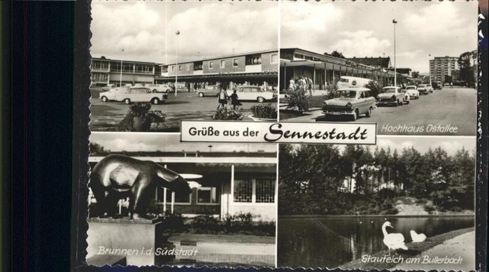 Sennestadt Brunnen Südstadt
Hochhaus
Stauteich