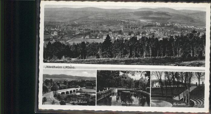Northeim Lange Brücke
Feuerteich
Weihestätte