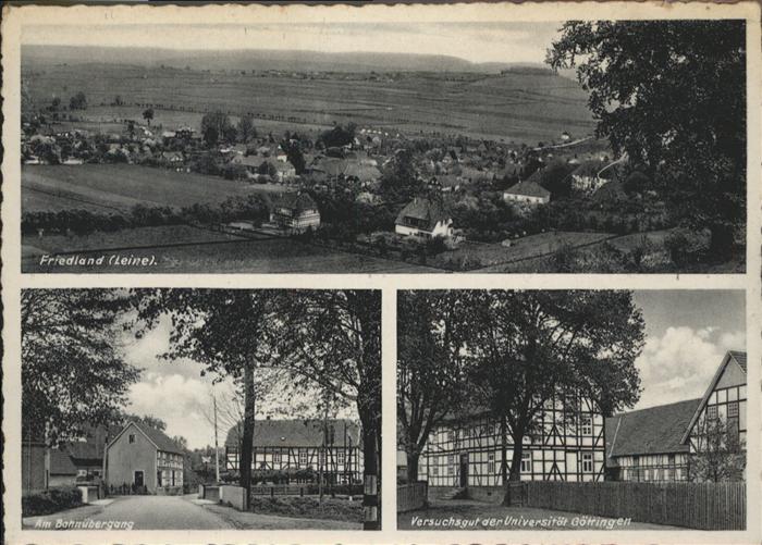 Friedland Goettingen Bahnübergang
Versuchsgut der Uni Götti
