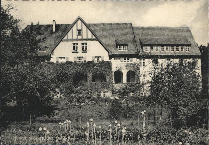 Damme Duemmer Maria-Rast