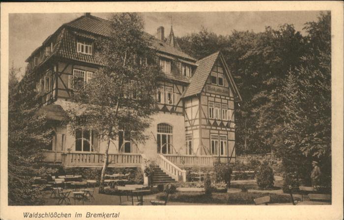 Bremke Goettingen Waldschlößchen Bremkertal