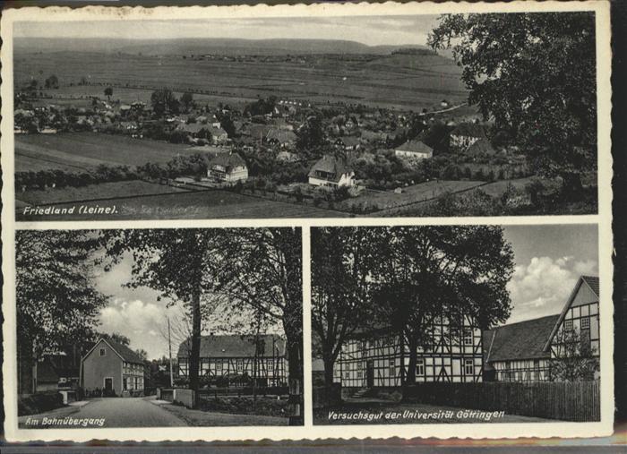 Friedland Goettingen Bahnübergang
Versuchsgut der Uni Götti