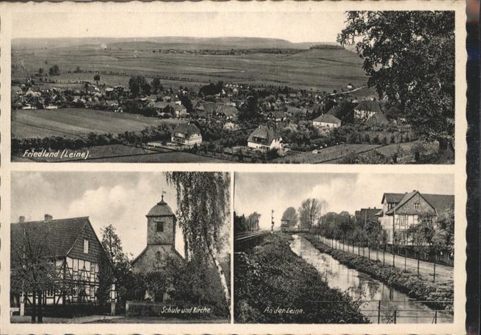 Friedland Goettingen Schule
Leine
Kirche