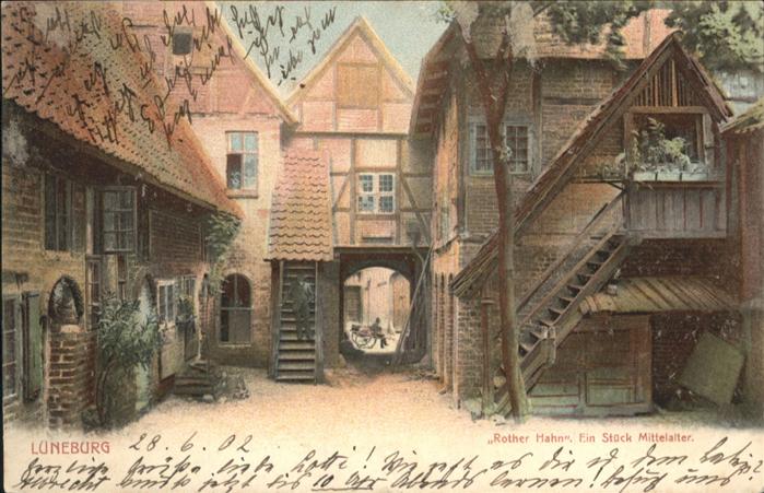 LueNEBURG CITY Roter Hahn