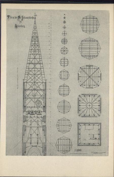 LueNEBURG  CITY Johanniskirche in Lueneburg