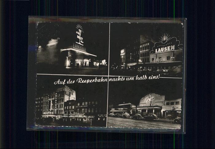 HAMBURG  CITY Reeperbahn