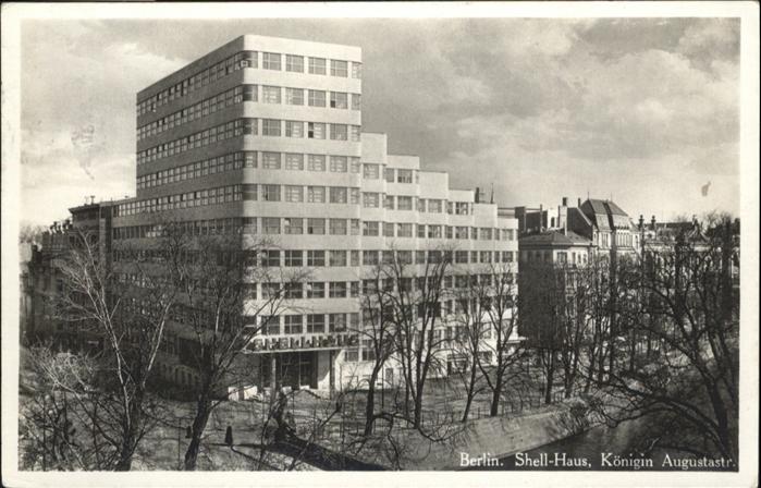 BERLIN  CITY Shell-haus
Koenigin Augustastrasse