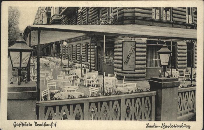 Charlottenburg Gasstätte Preußenhof
Savignyplatz 5