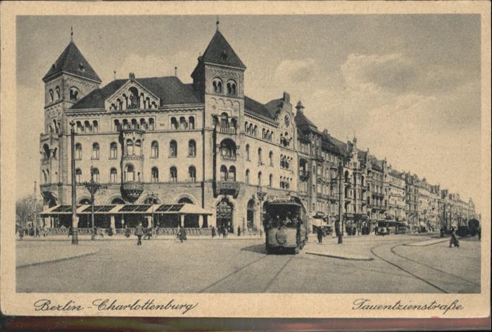 Charlottenburg Tauentzienstraße Straßenbahn