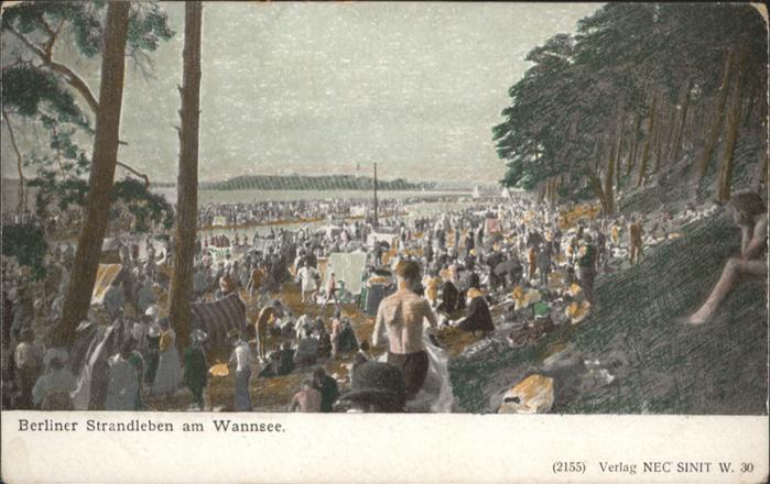 Wannsee Strandleben Wannsee