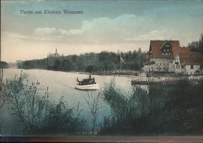 Wannsee Am Kleinen Wannsee Boot