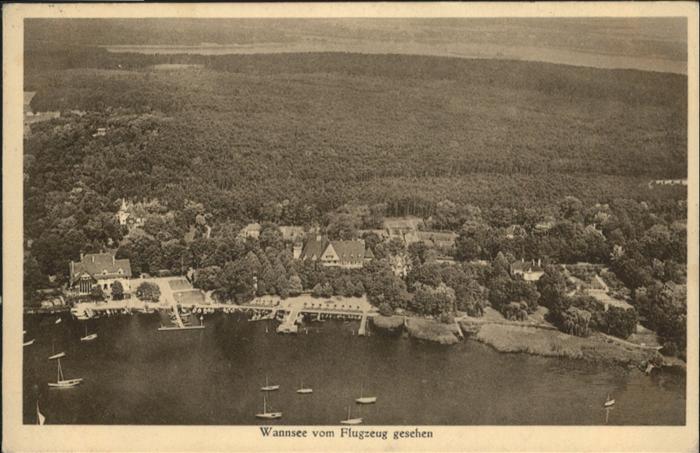 Wannsee Luftbild