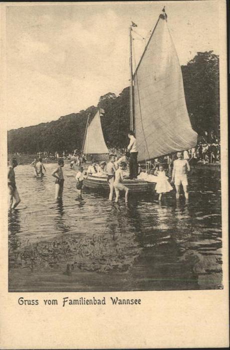 Wannsee Familienbad Wannsee Boot