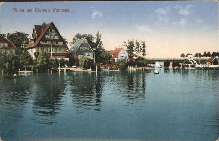 Wannsee Villen Kleiner Wannsee