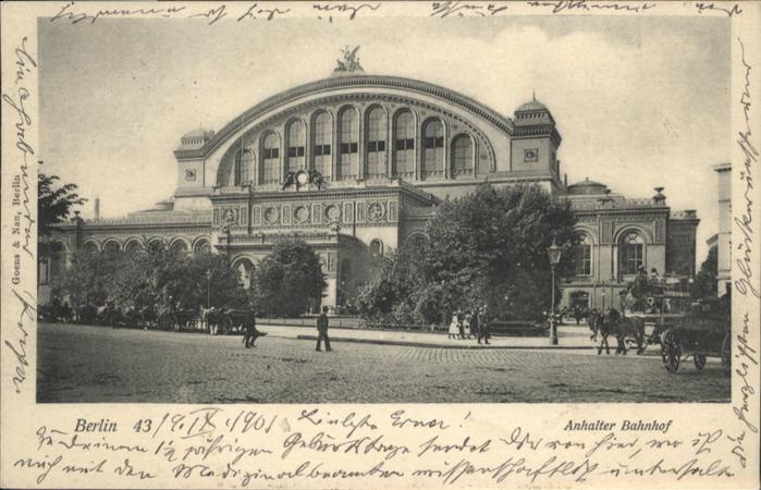 BERLIN CITY Anhalter Bahnhof