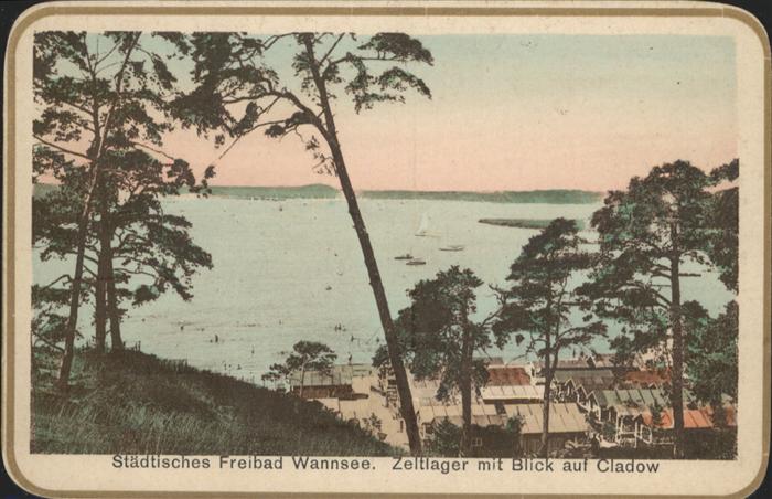 Wannsee Freibad Wannsee Zeltlager