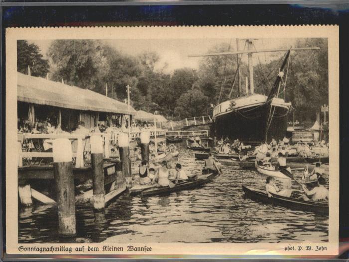 Wannsee Kleiner Wannsee Boote