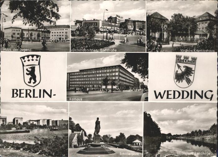 Berlin-Wedding Gesundbrunnen Volkspark Schillerpark