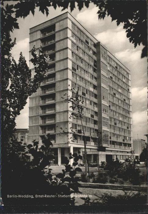 Berlin-Wedding Ernst-Reuter-Studentemwohnheim