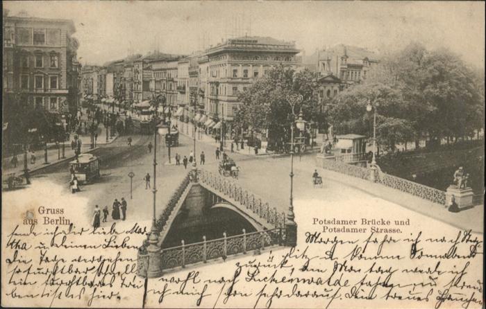 Berlin Potsdamer Brücke Potsdamer Strasse