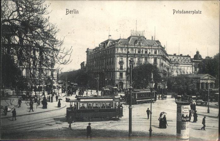 Berlin Potsdamerplatz Straßenbahn
