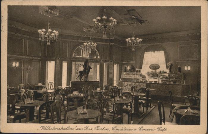 BERLIN  CITY Wilhelmshallen am Zoo Cafe