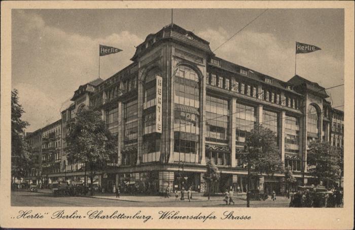 Charlottenburg Hertie Wilmersdorfer Strasse
