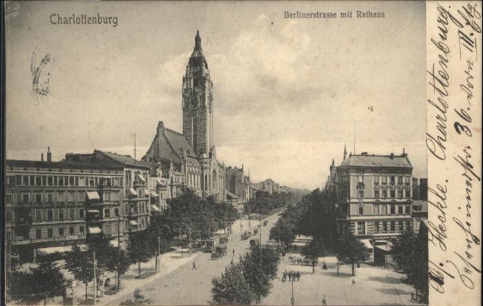 Charlottenburg Berlinerstrasse Rathaus