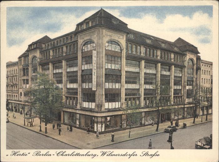 Charlottenburg Hertie Wilmersdorfer Straße