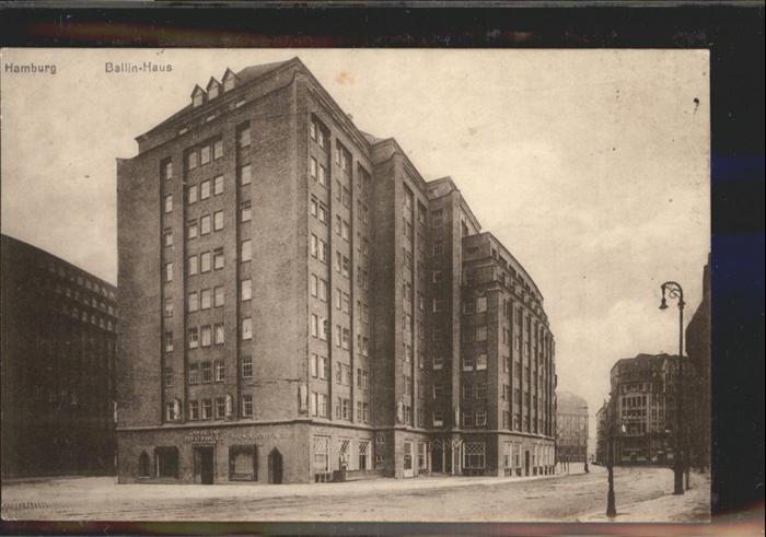 HAMBURG CITY Ballin Haus