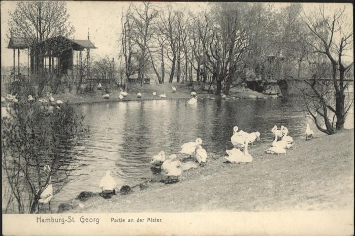 HAMBURG CITY St Georg Schwan