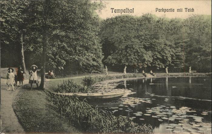Tempelhof Berlin Park Teich