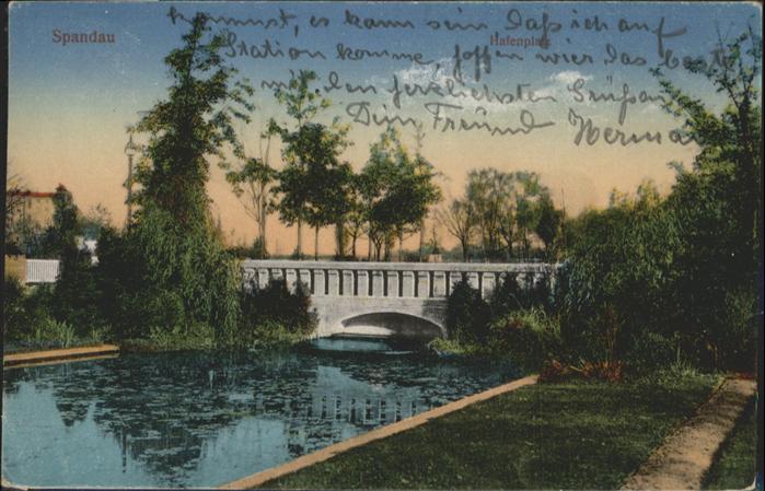 Spandau Hafenplatz Brücke