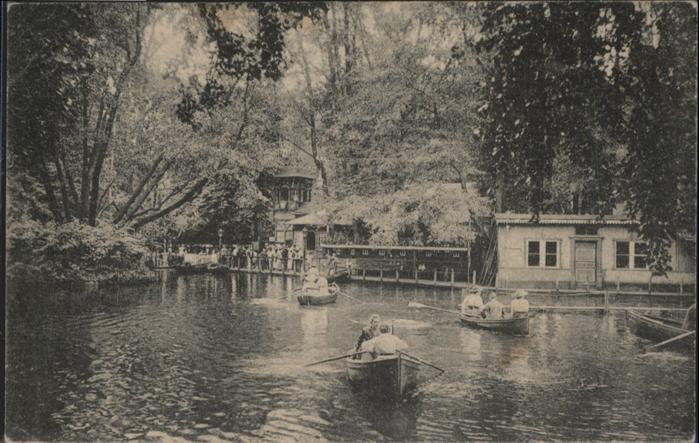 BERLIN  CITY Bootsstation Neuer See Tiergarten