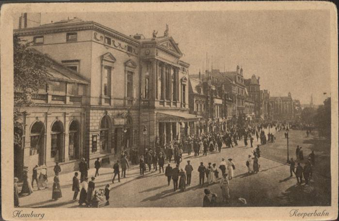HAMBURG  CITY Reeperbahn