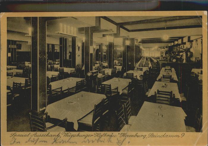 HAMBURG  CITY Wuerzburger Hofbraeu